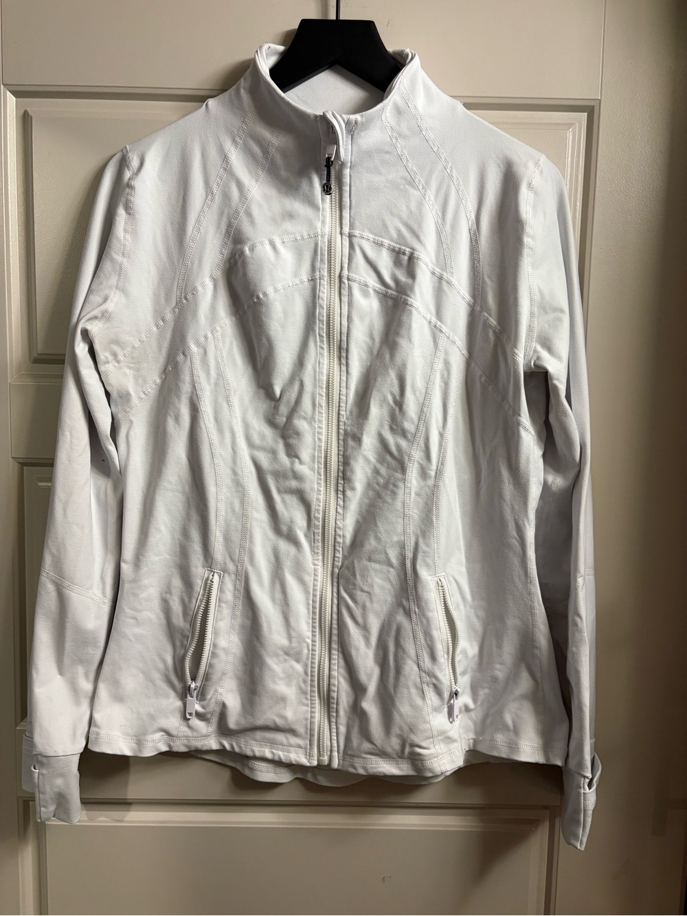Vintage Lululemon Shape Jacket White Estimated Size 10